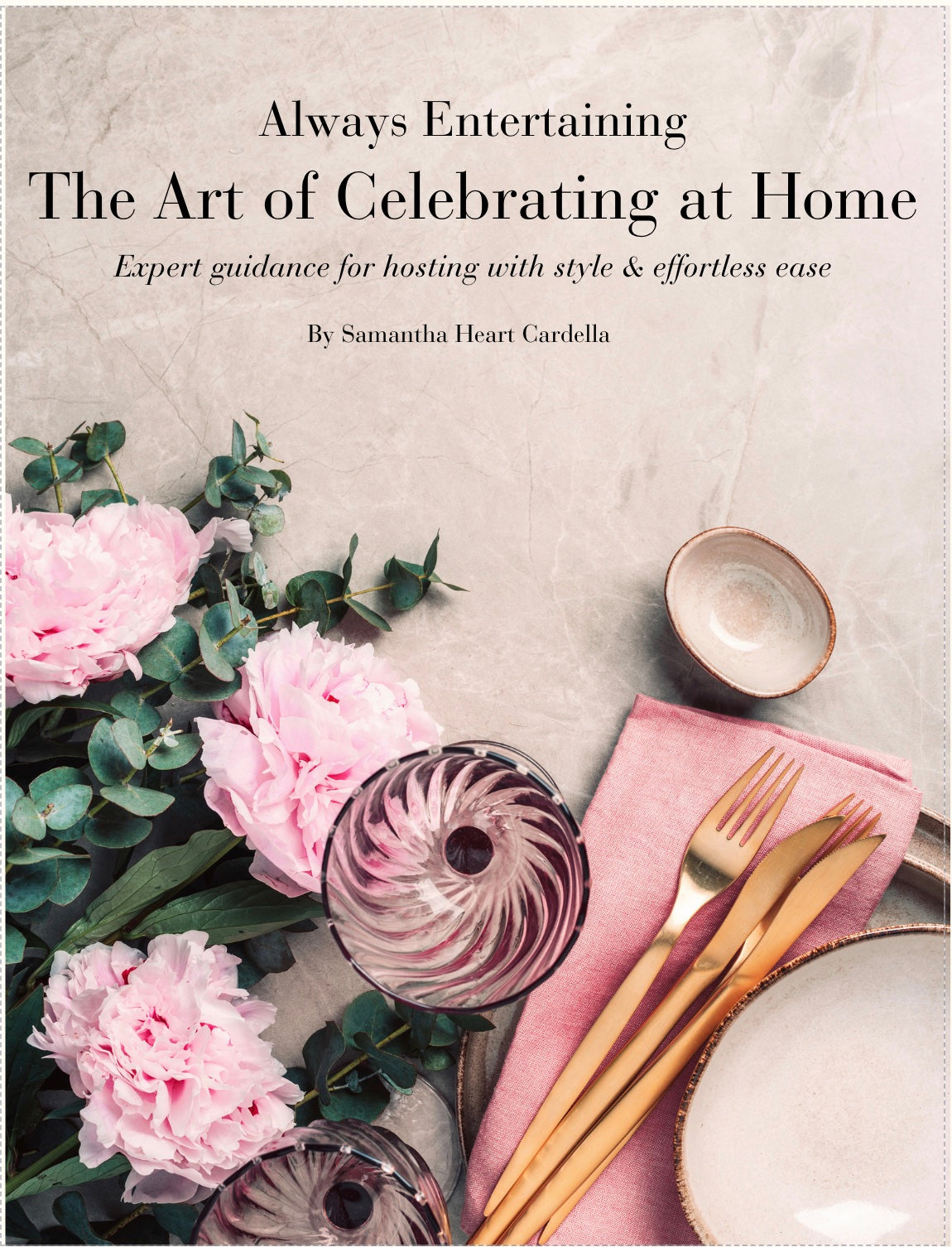 Entertaining at Home-Books