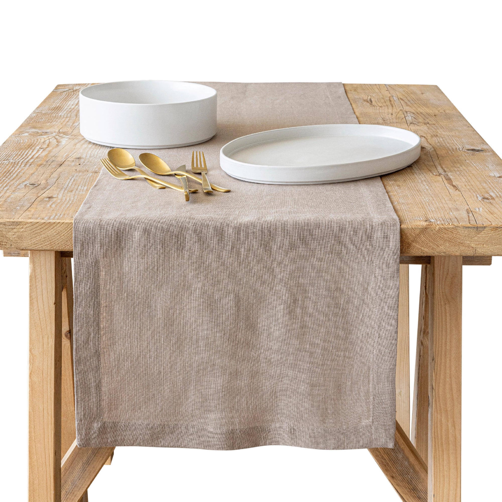 100% Linen Table Runner
