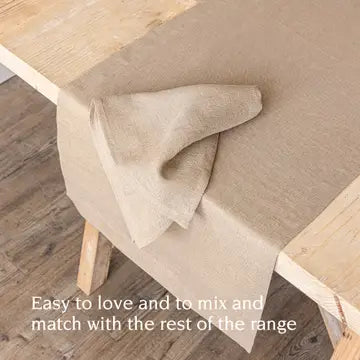 100% Linen Table Runner