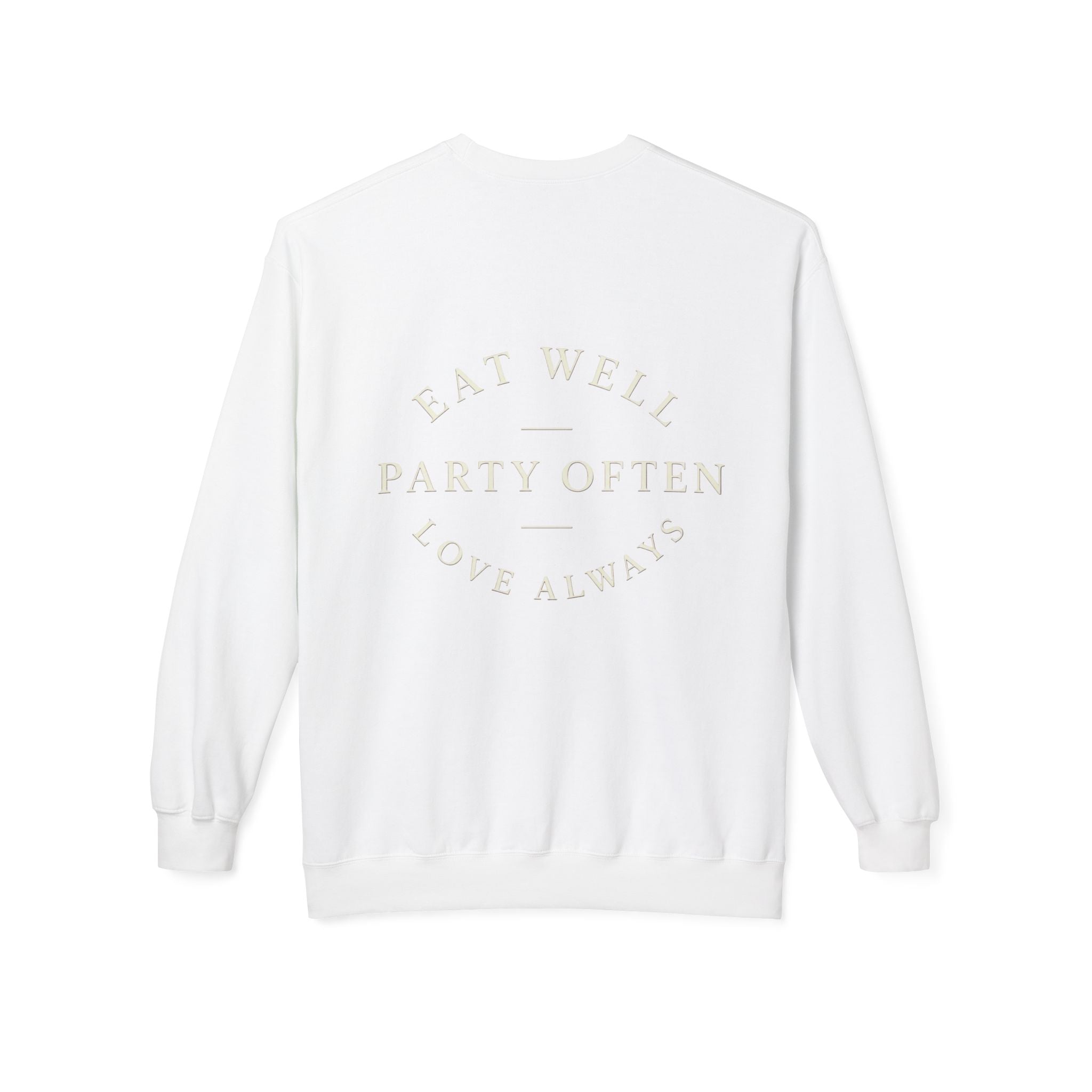 Eat Party Love Signature Crewneck