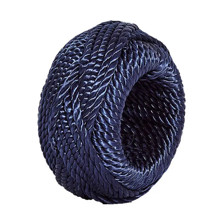 Rope Napkin Rings - Navy