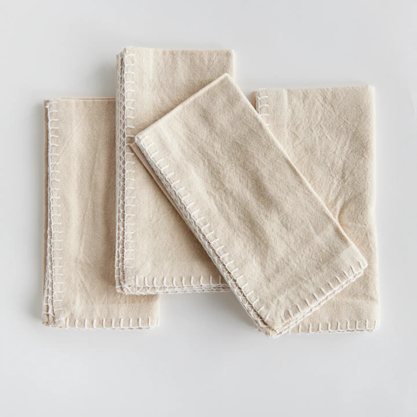Soft Taupe Napkins- set of 4