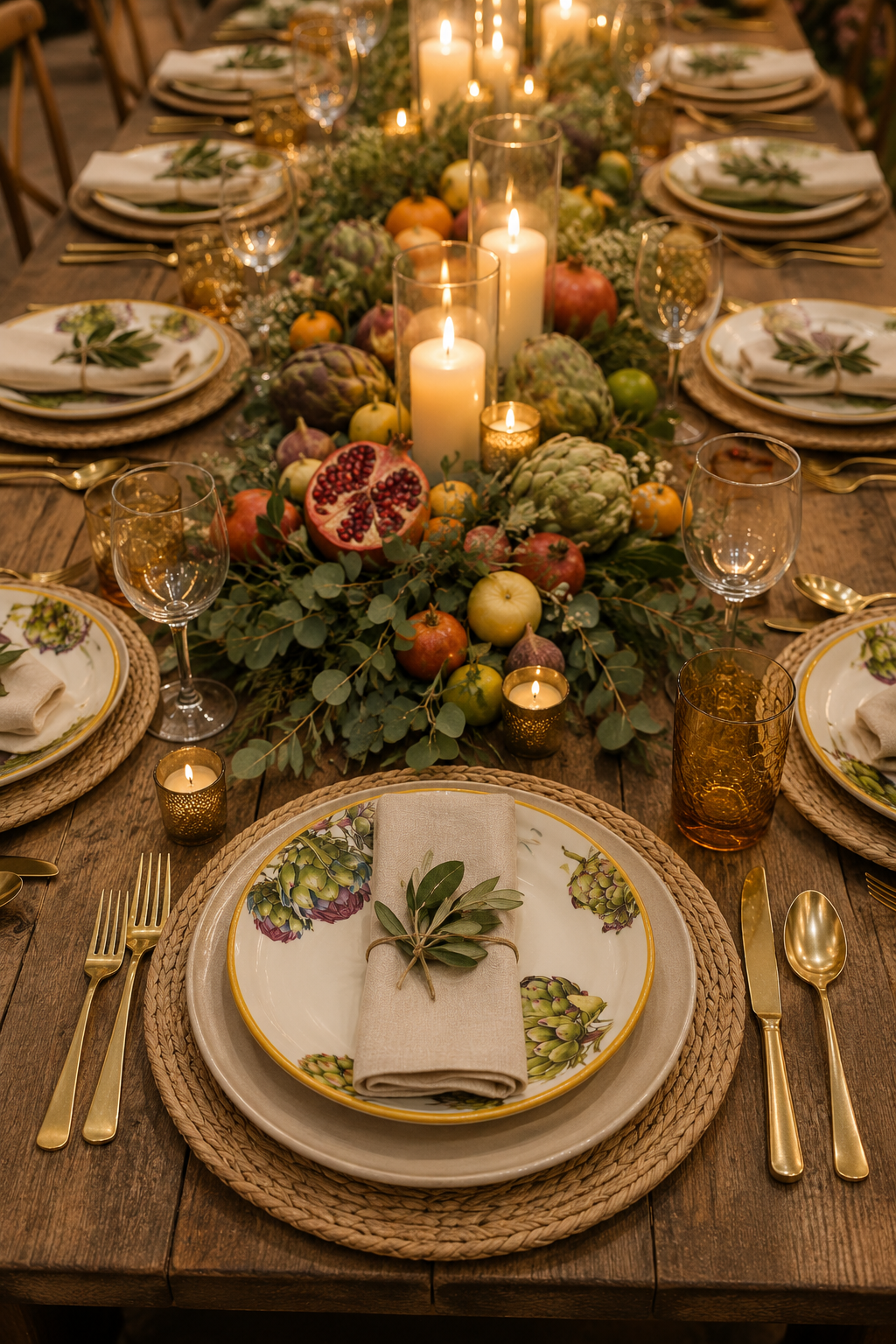 SHOP THIS LOOK- Mediterranean Harvest Tablescape