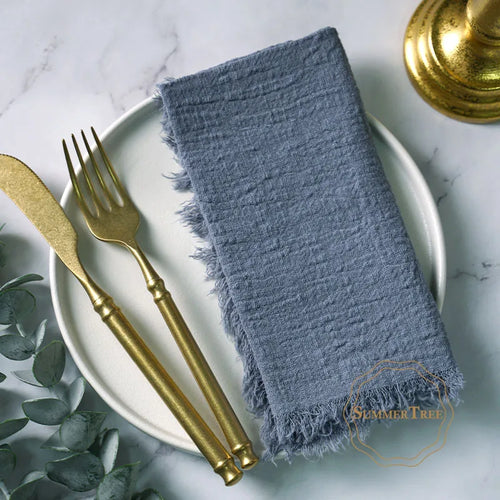 10pcs Cotton Cloth Gauze Napkin- Multiple Colors