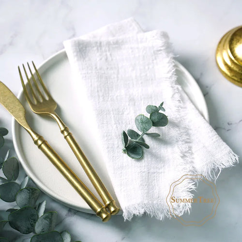 10pcs Cotton Cloth Gauze Napkin- Multiple Colors
