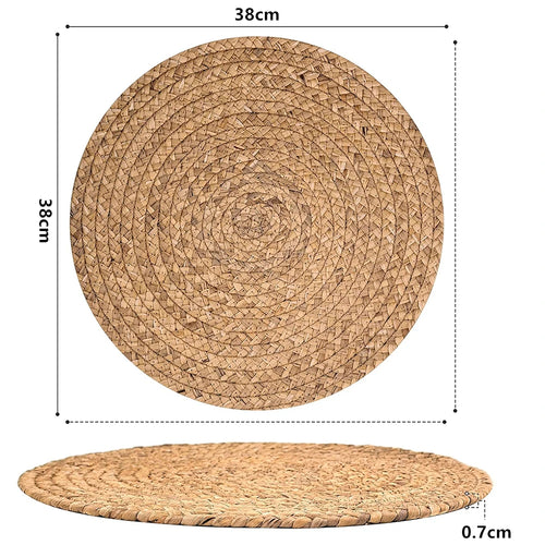 Natural Woven Rattan Placemats