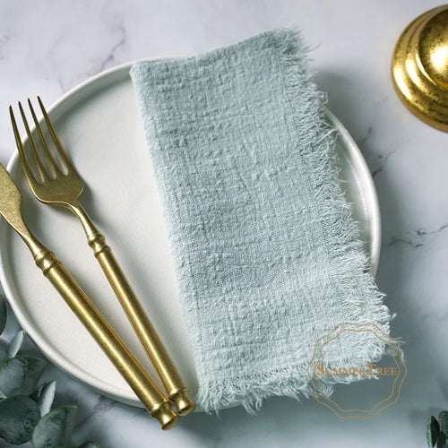 10pcs Cotton Cloth Gauze Napkin- Multiple Colors