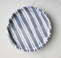 Striped Plates- American Party theme