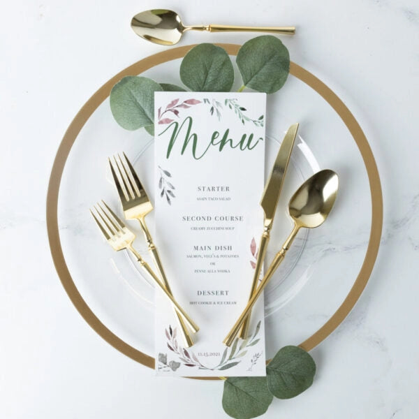 Signature Gold Flatware- Infinity Collection- Setting for 8
