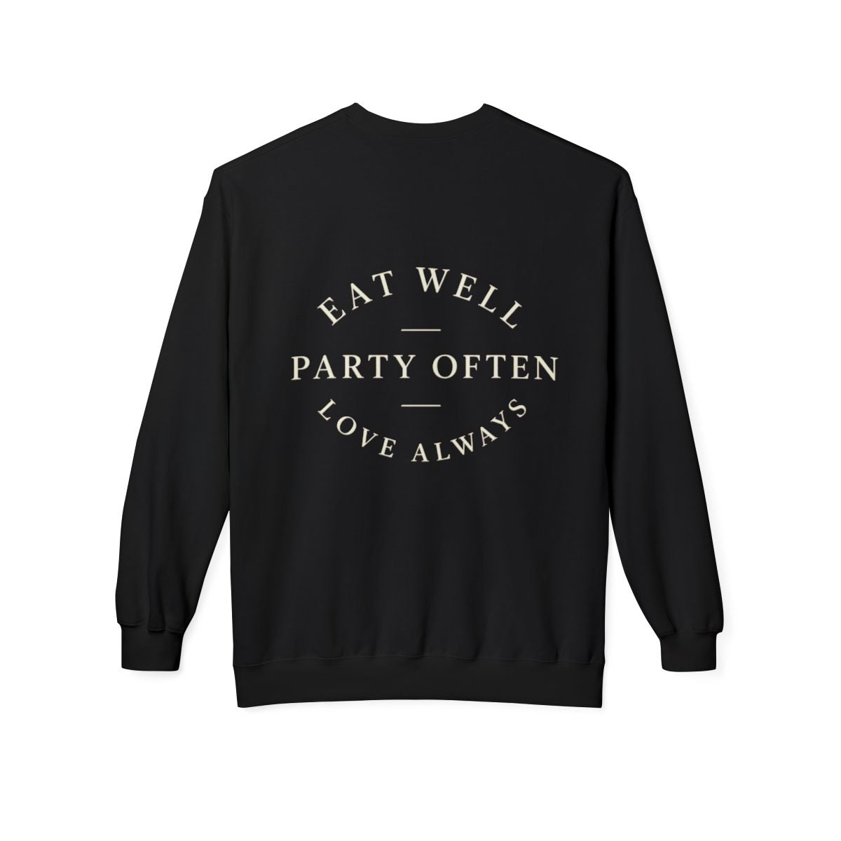 Eat Party Love Signature Crewneck