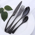 4pcs Stainless Steel Steak Knife Fork Spoon