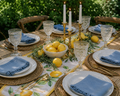 SHOP THIS LOOK- Mediterranean Lemon Garden Tablescape