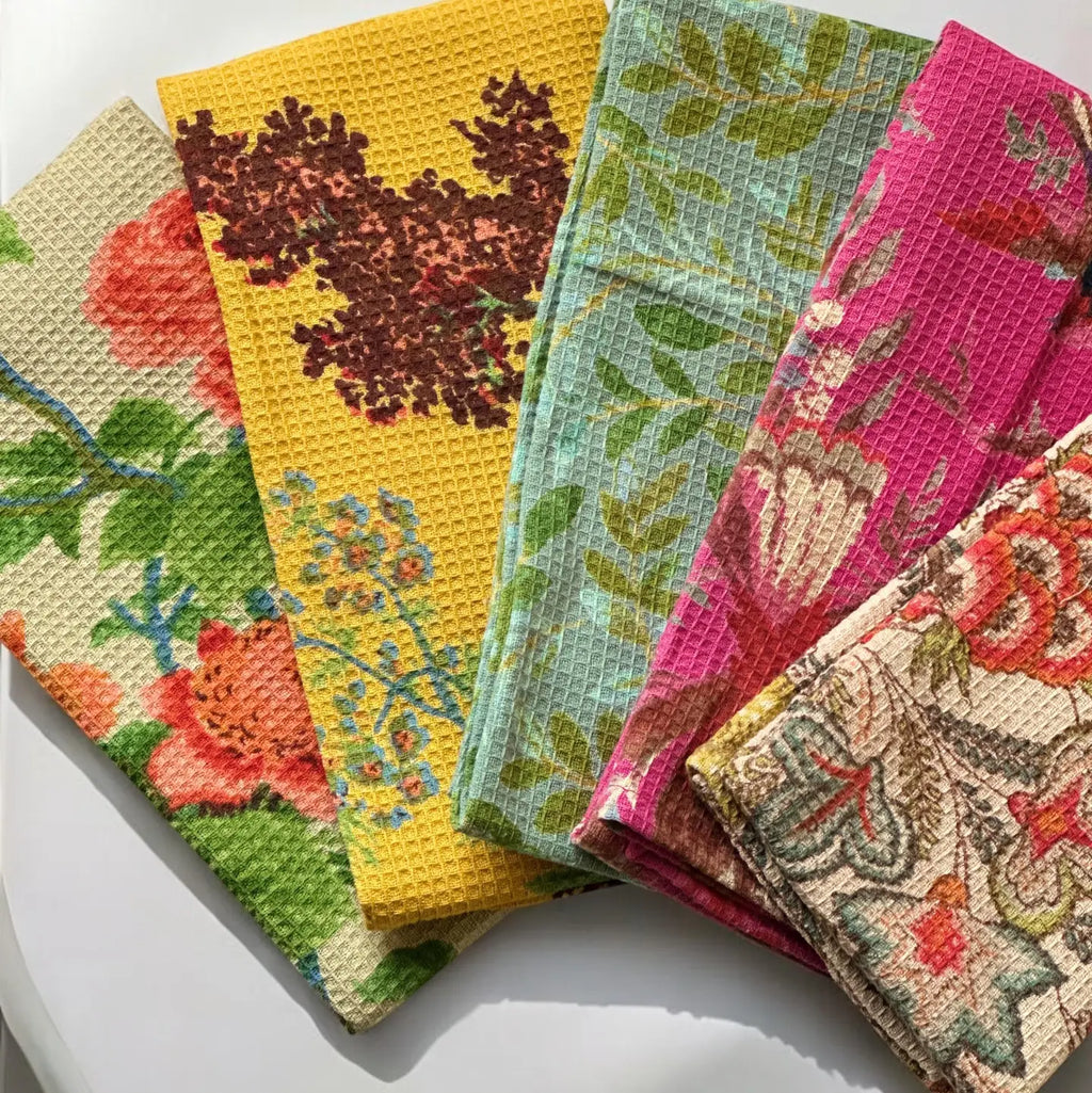Vintage Garden Tea Towel  Collection