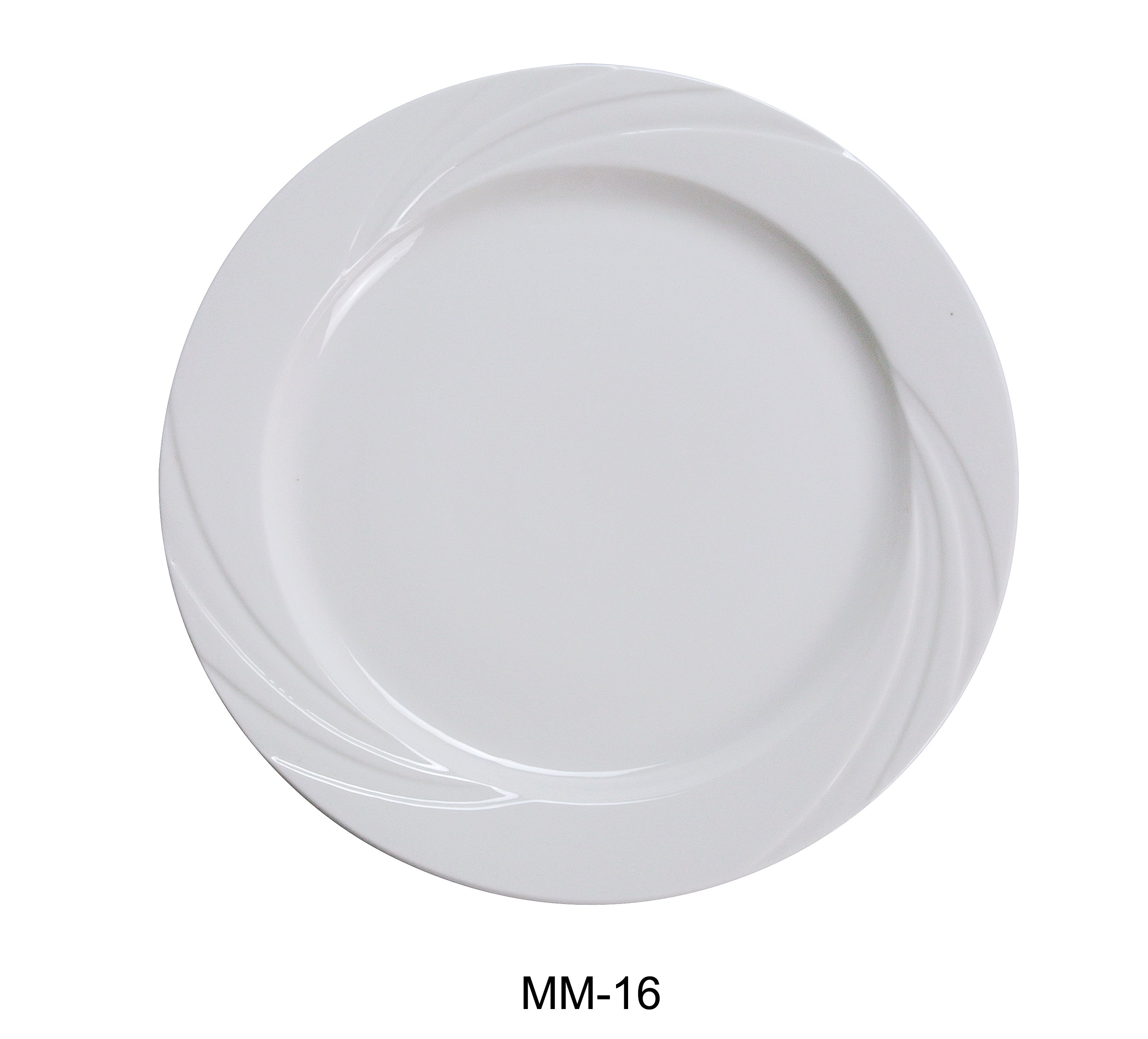 Yanco MM-16 Miami 10.5" Dinner Plate